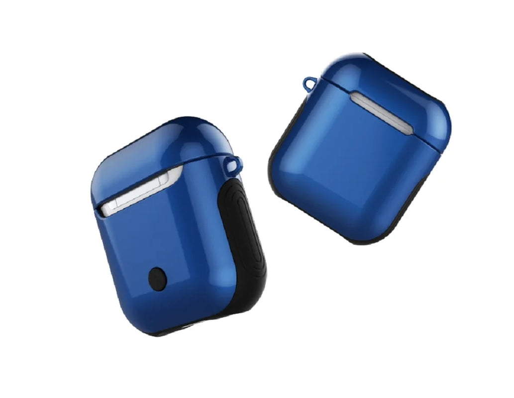Airpods Silicone Case Cover – Dual-Layer Hybrid Hard Protective Skin for Apple Airpods Charging Case (1St & 2Nd Gen Compatible)