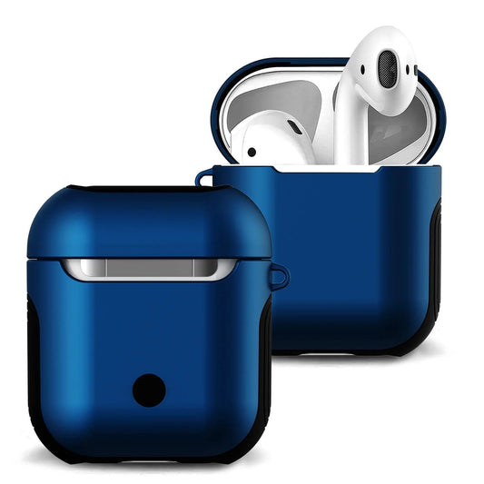 Airpods Silicone Case Cover – Dual-Layer Hybrid Hard Protective Skin for Apple Airpods Charging Case (1St & 2Nd Gen Compatible)